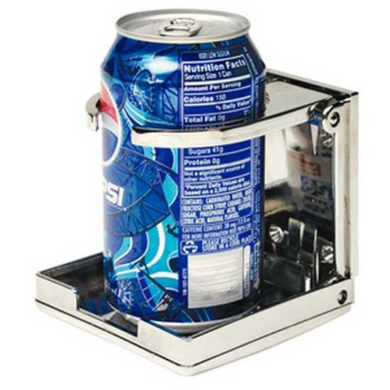 Купить Seachoice 50-79411 Складной регулируемый держатель для напитков Серый Chrome Plated 7ft.ru в интернет магазине Семь Футов