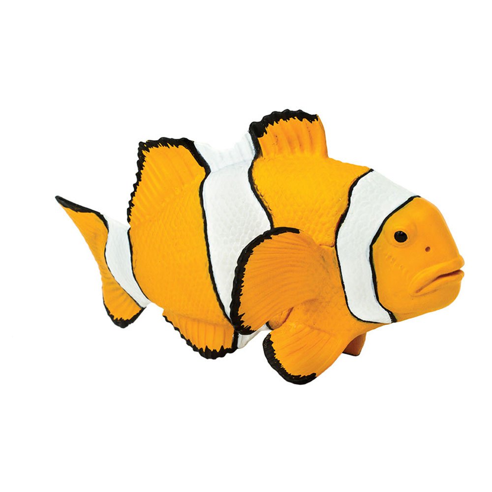 Купить Safari ltd S204129 Clown Anemonefish Фигура Белая  Orange / White From 3 Years  7ft.ru в интернет магазине Семь Футов