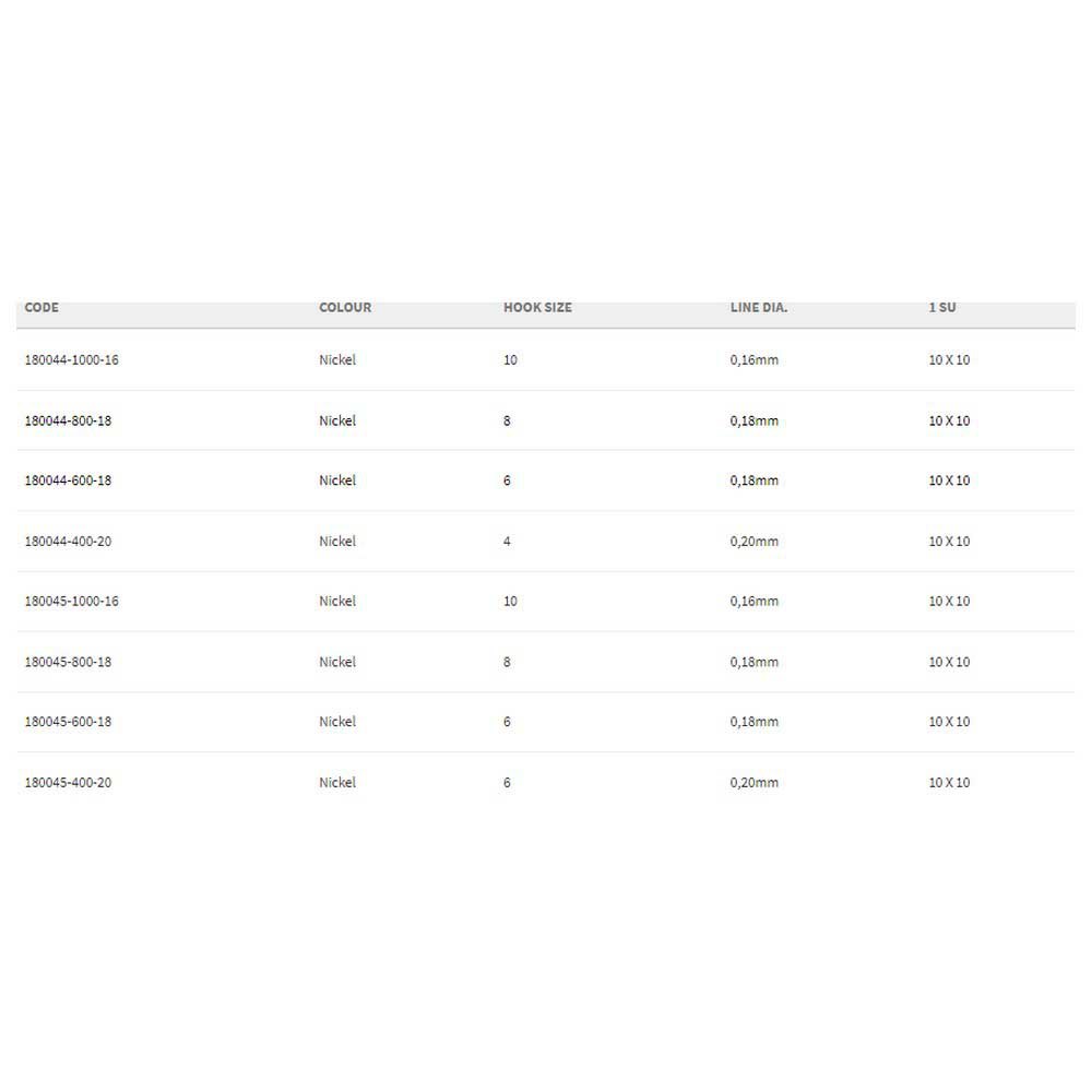 Купить Gamakatsu 180045-00400-00020-00 TM- 0.200 Mm 120 Cm 708N Крюк 0.200 Mm 120 Cm Серебристый Nickel 4  7ft.ru в интернет магазине Семь Футов