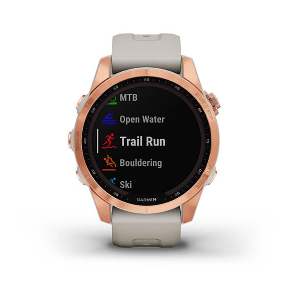 Купить Garmin 010-02539-11 Fenix 7S Solar Часы Бежевый  Rose Gold / Light Sand 7ft.ru в интернет магазине Семь Футов