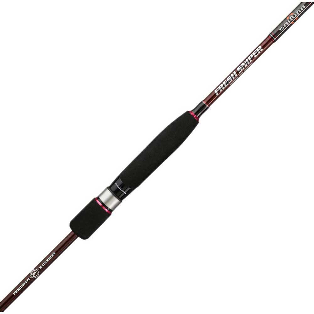 Купить Sakura SAPRK802276-2MLST Fresh Sniper 7622 Спиннинговая Удочка Черный Grey 2.30 m  7ft.ru в интернет магазине Семь Футов