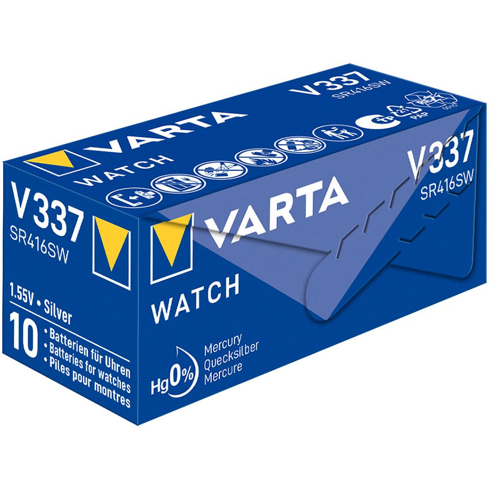 Купить Varta 00337101111 1 Watch V 337 Аккумуляторы Серебристый Silver 7ft.ru в интернет магазине Семь Футов