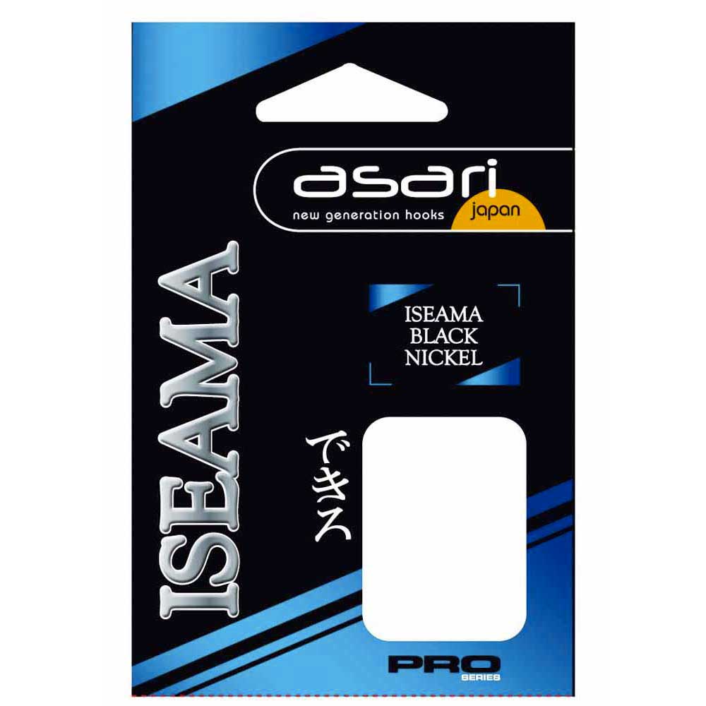 Купить Asari AIS-1/0 Iseama Pro Крюк Черный  Black Nickel (10 pcs) 1/0  7ft.ru в интернет магазине Семь Футов