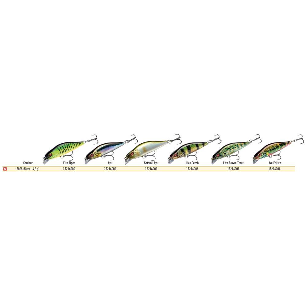 Купить Daiwa 15216006 Prorex Flat Minnow SS 50 Mm 4.8g Многоцветный Live Perch 4.8 g  7ft.ru в интернет магазине Семь Футов