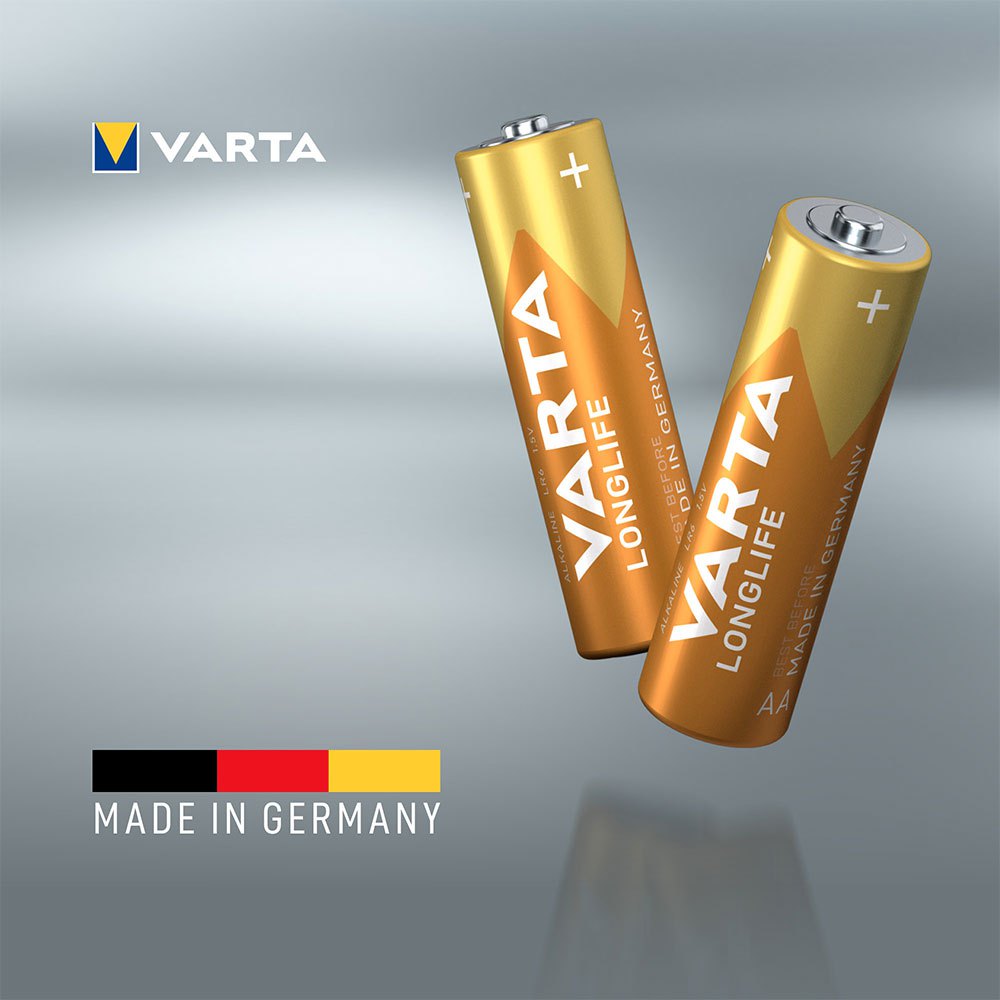 Купить Varta 38491 Longlife Mignon AA LR 6 Аккумуляторы Желтый Blue 7ft.ru в интернет магазине Семь Футов
