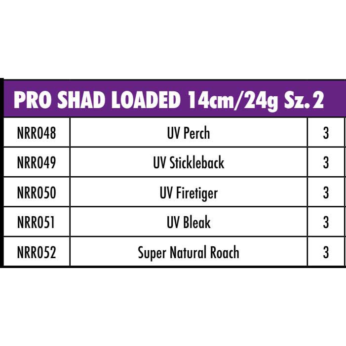 Купить Fox rage NRR051 Pro Shad Loaded 140 Mm Многоцветный UV Bleak 7ft.ru в интернет магазине Семь Футов