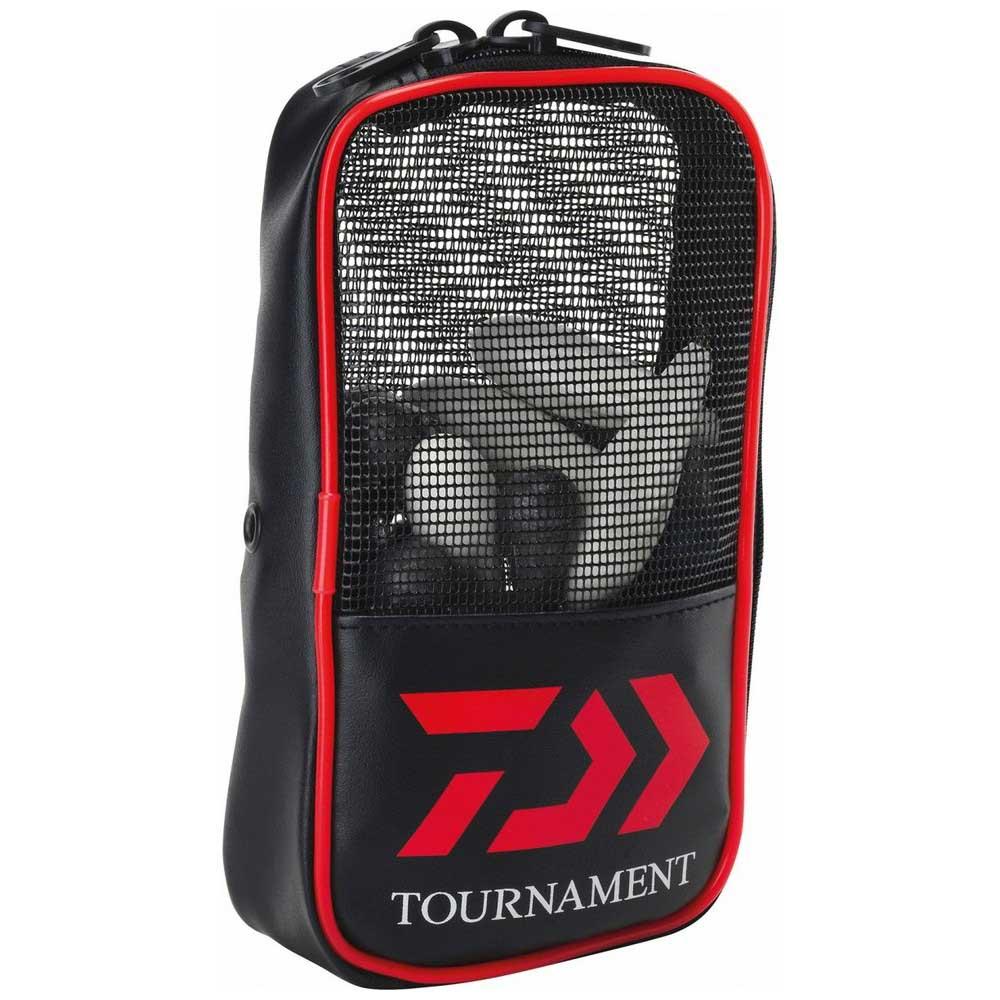 Купить Daiwa TR257305 Tournament Surf Свинцовая сумка Черный Black / Red 7ft.ru в интернет магазине Семь Футов