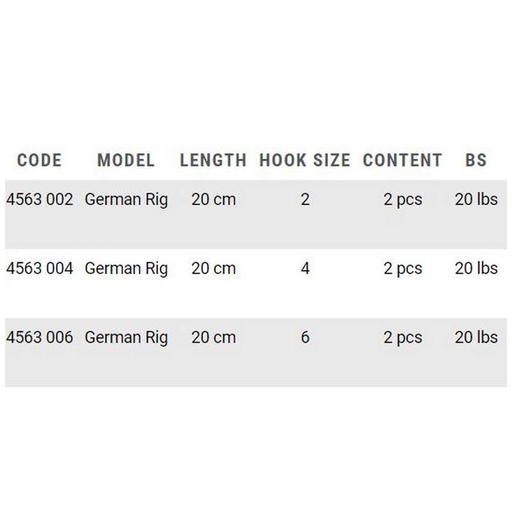 Купить Radical 4563006 German Связанные Крючки Серебристый Black 6  7ft.ru в интернет магазине Семь Футов