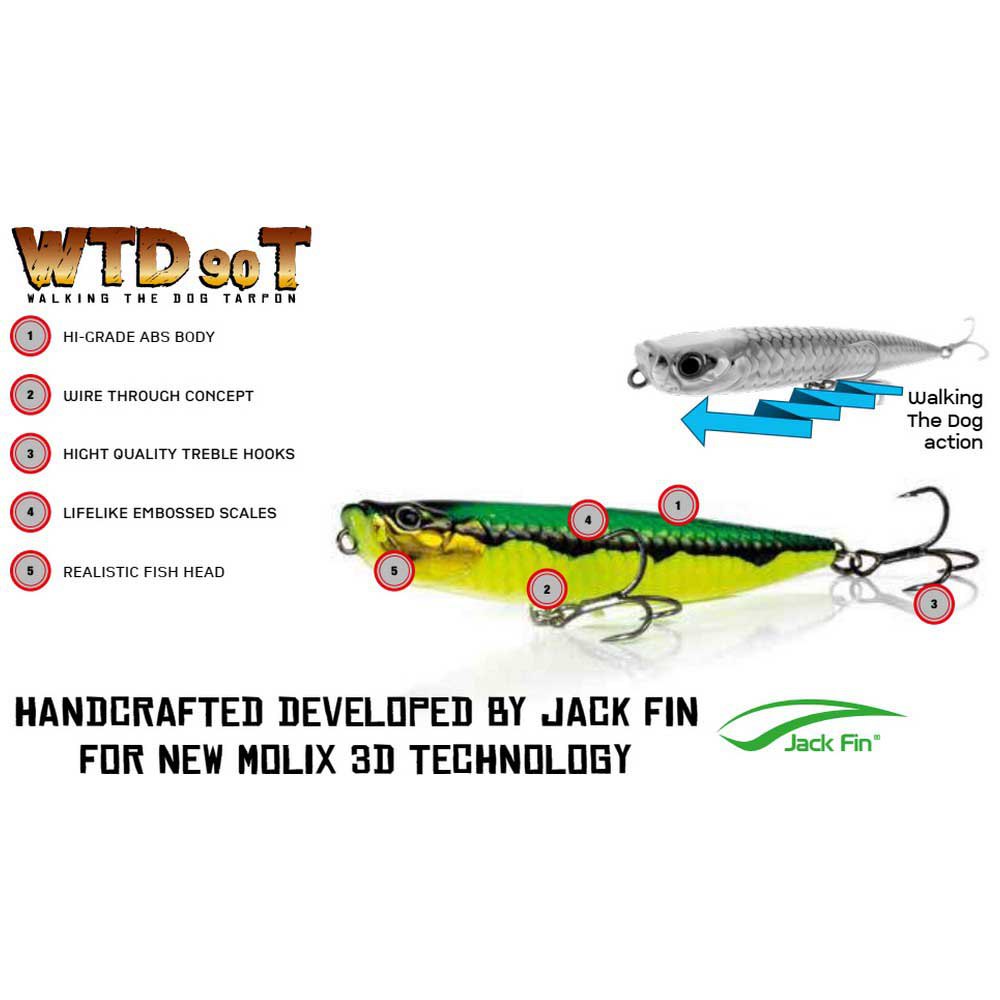 Купить Molix WTD90TR-325 WTD T Rattlin Tarpon 90 Mm 10g Многоцветный 325 MX Aguglia 7ft.ru в интернет магазине Семь Футов