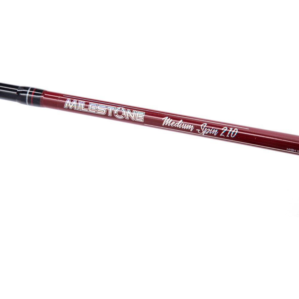 Купить Mikado WAA841-270 Milestone Medium Спиннинговая Удочка Черный Black / Red 2.70 m  7ft.ru в интернет магазине Семь Футов