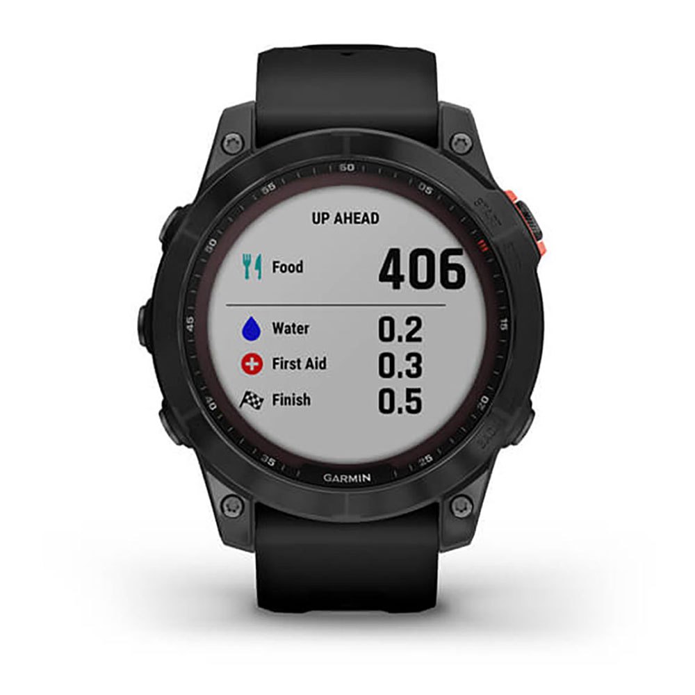 Купить Garmin 010-02540-11 Fenix 7 Solar Часы Черный  Slate Grey / Black 7ft.ru в интернет магазине Семь Футов