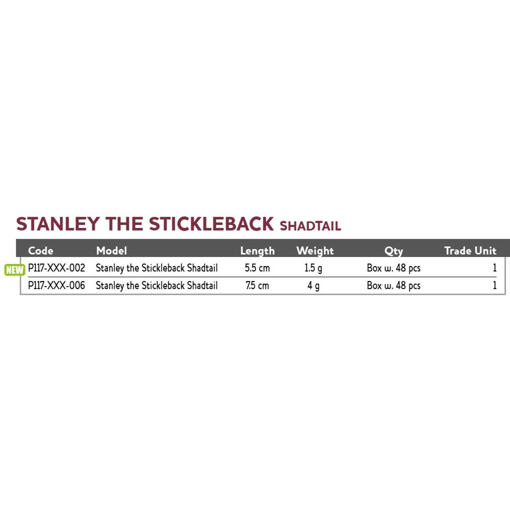 Купить Westin P117-097-006 Stanley The Stickleback Shadtail 75 Mm 4g 48 Единицы Многоцветный Fireflake 7ft.ru в интернет магазине Семь Футов