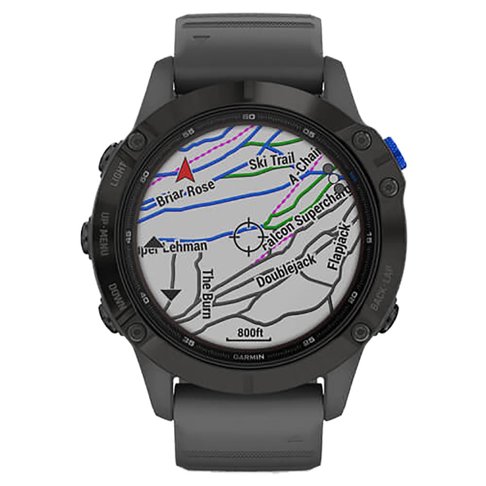 Купить Garmin 010-02410-11 Fenix 6 Pro Solar Часы Черный  Black / Grey 7ft.ru в интернет магазине Семь Футов