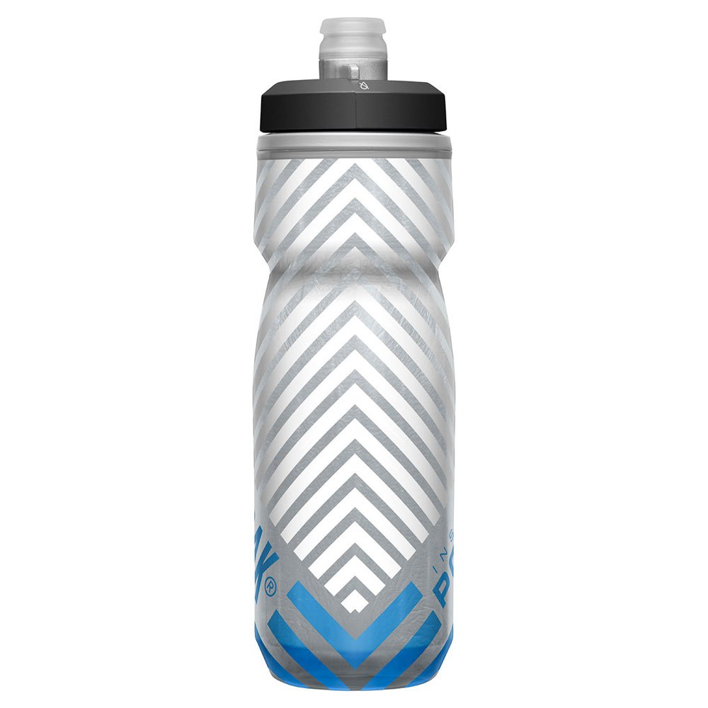 Купить Camelbak 1874.406062 Podium Chill 600ml Бутылка для воды Белая Grey Blue Stripe 7ft.ru в интернет магазине Семь Футов