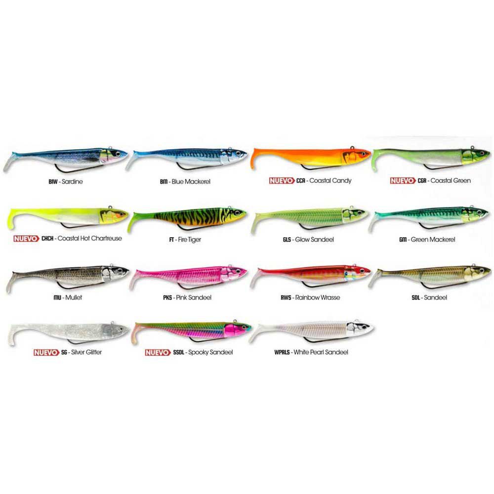 Купить Storm 19STBSCS14SG Biscay Shad Мягкая приманка 140 mm 60g Многоцветный SG 7ft.ru в интернет магазине Семь Футов