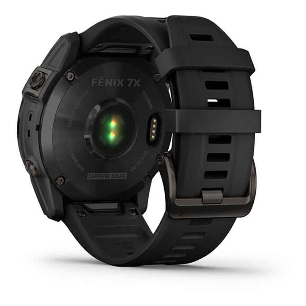 Купить Garmin 010-02541-11 Fenix 7X Sapphire Solar Часы Черный  Carbon Grey DLC Titanium / Black 7ft.ru в интернет магазине Семь Футов