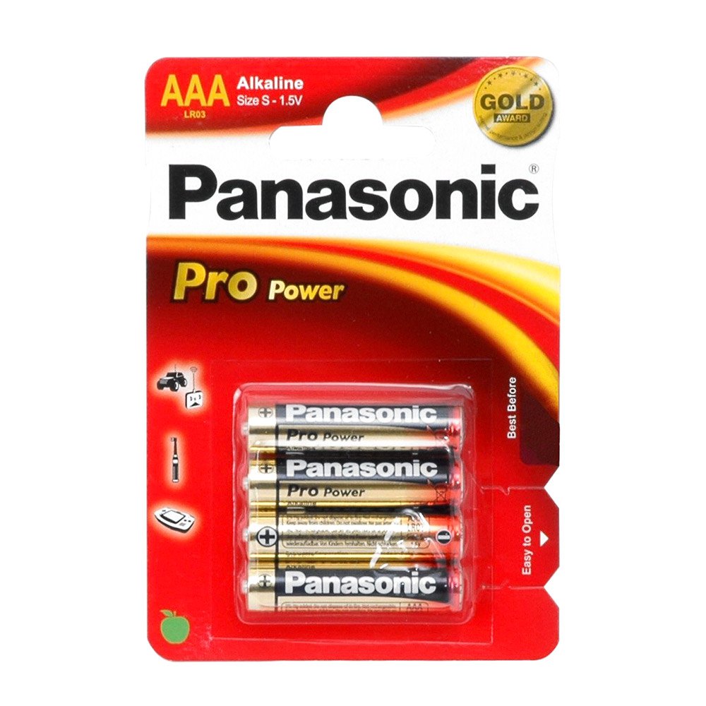Купить Panasonic 38466 Pro Power LR 03 Micro AAA Аккумуляторы Золотистый White 7ft.ru в интернет магазине Семь Футов