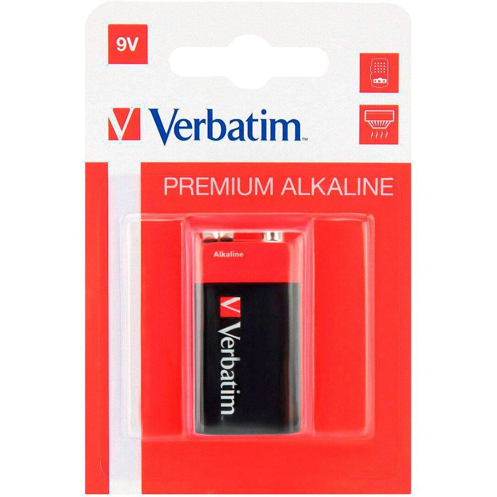 Купить Verbatim 49924 9V-Block 6 LR 61 49924 Аккумуляторы Черный Black 7ft.ru в интернет магазине Семь Футов