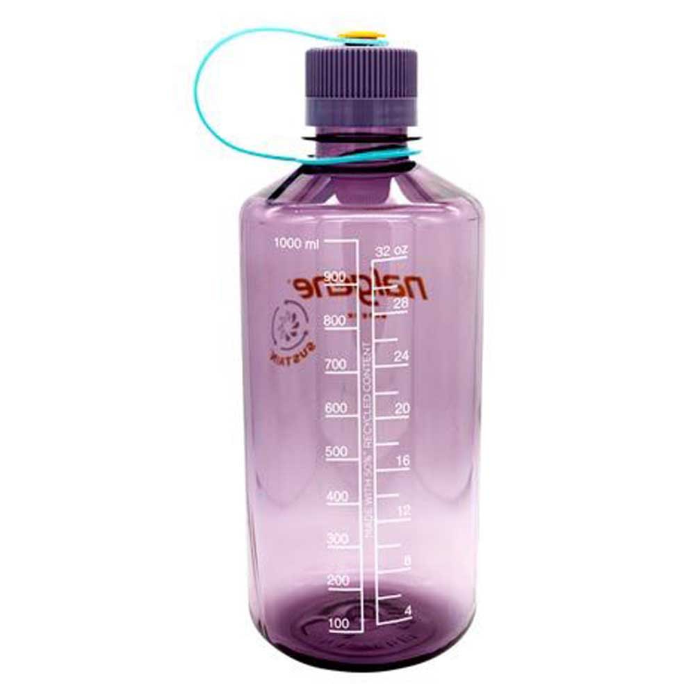 Купить Nalgene NL20201032 Sustain 1L Бутылка с узким горлом Фиолетовый Eggplant 7ft.ru в интернет магазине Семь Футов