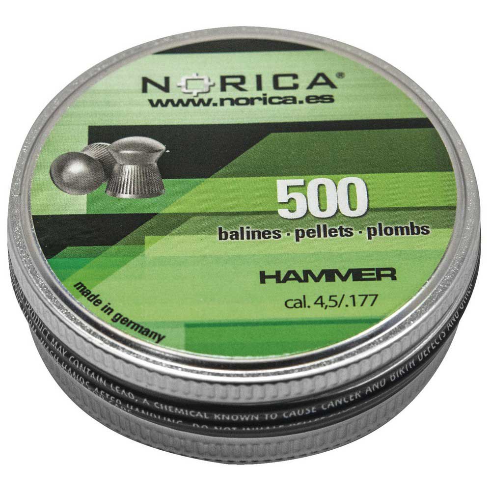 Купить Norica 197.00.005 Hammer 500 единицы измерения Черный Black 4.5 mm  7ft.ru в интернет магазине Семь Футов