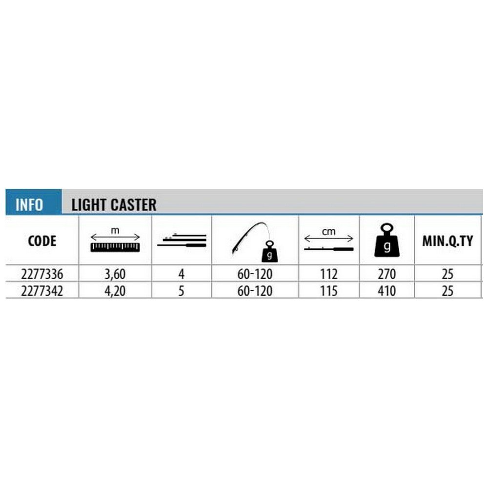 Купить Lineaeffe 2277342 Surfcasting стержень Серебристый 4.20 m  7ft.ru в интернет магазине Семь Футов