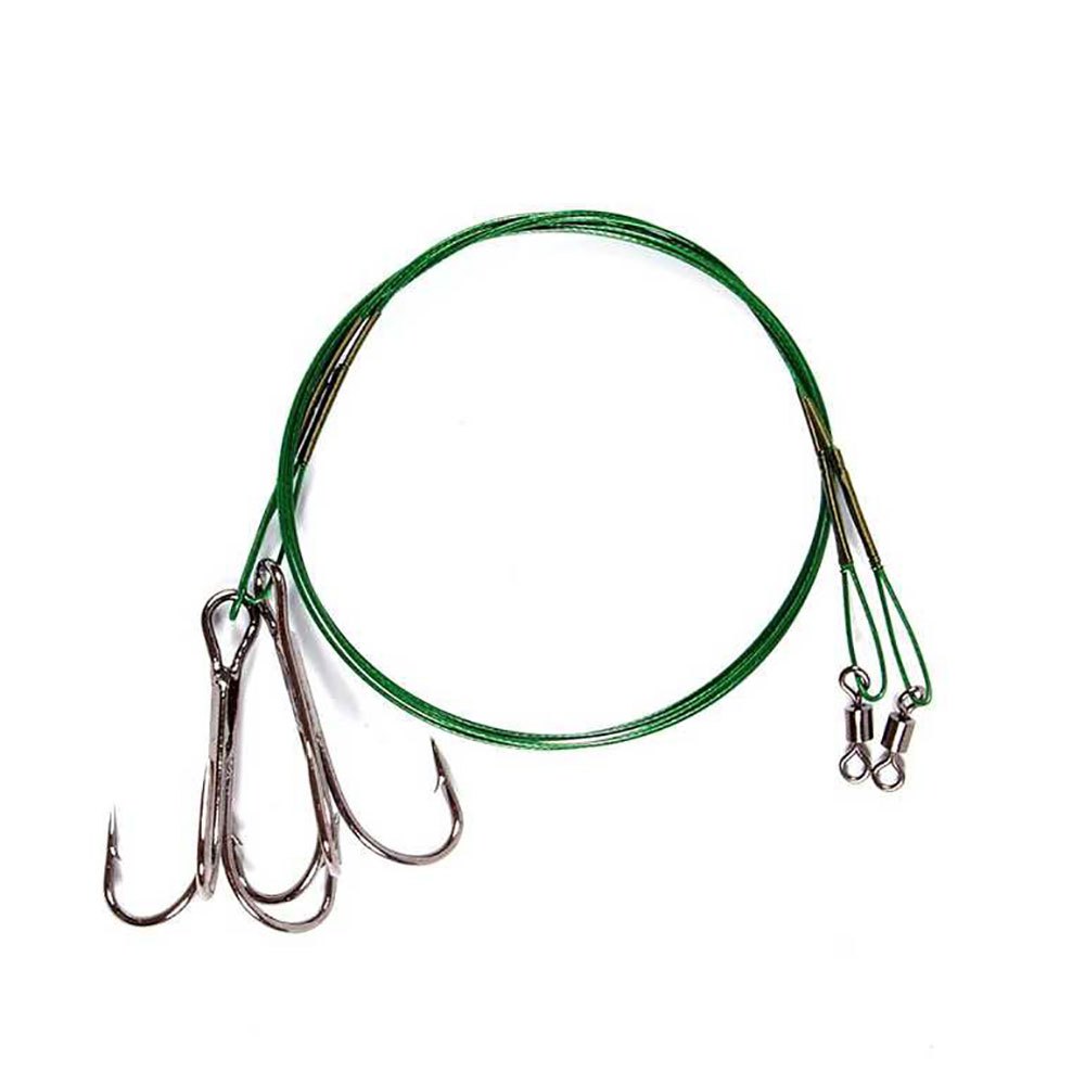 Купить Mivardi M-WLSTH256 Wire Swivel Treble Лидер Золотистый 6 kg  7ft.ru в интернет магазине Семь Футов