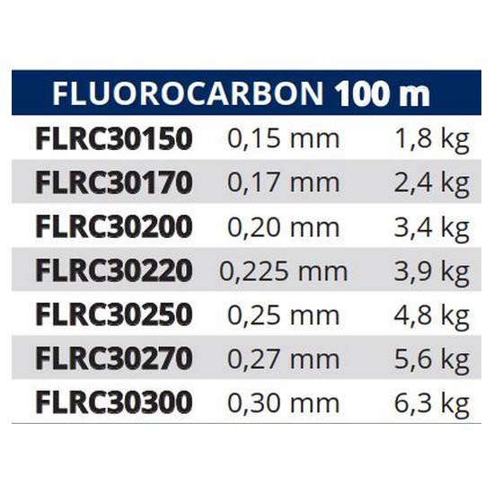 Купить Tortue FLRC30250 Фторуглерод 100 M Бесцветный Clear 0.250 mm  7ft.ru в интернет магазине Семь Футов