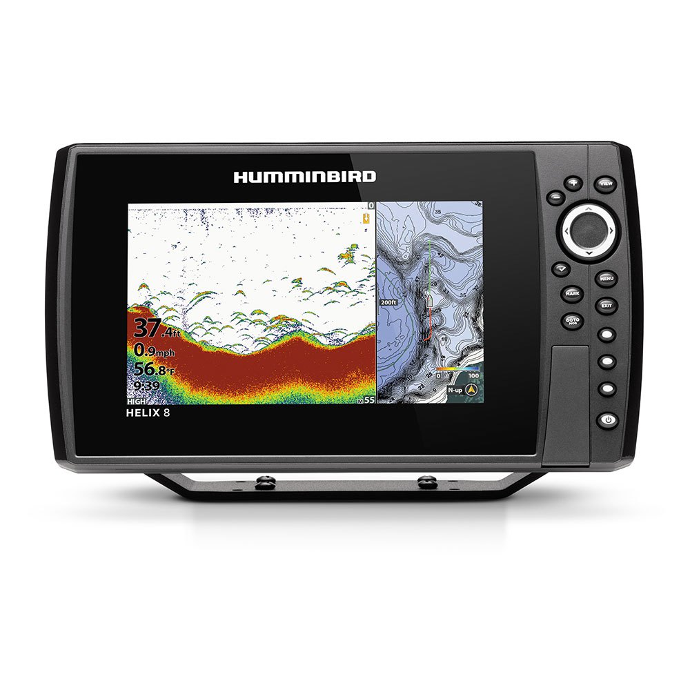 Купить Humminbird 410810-1M Helix 8 CHIRP DS GPS G3N С преобразователем и диаграммой Черный Black 7ft.ru в интернет магазине Семь Футов