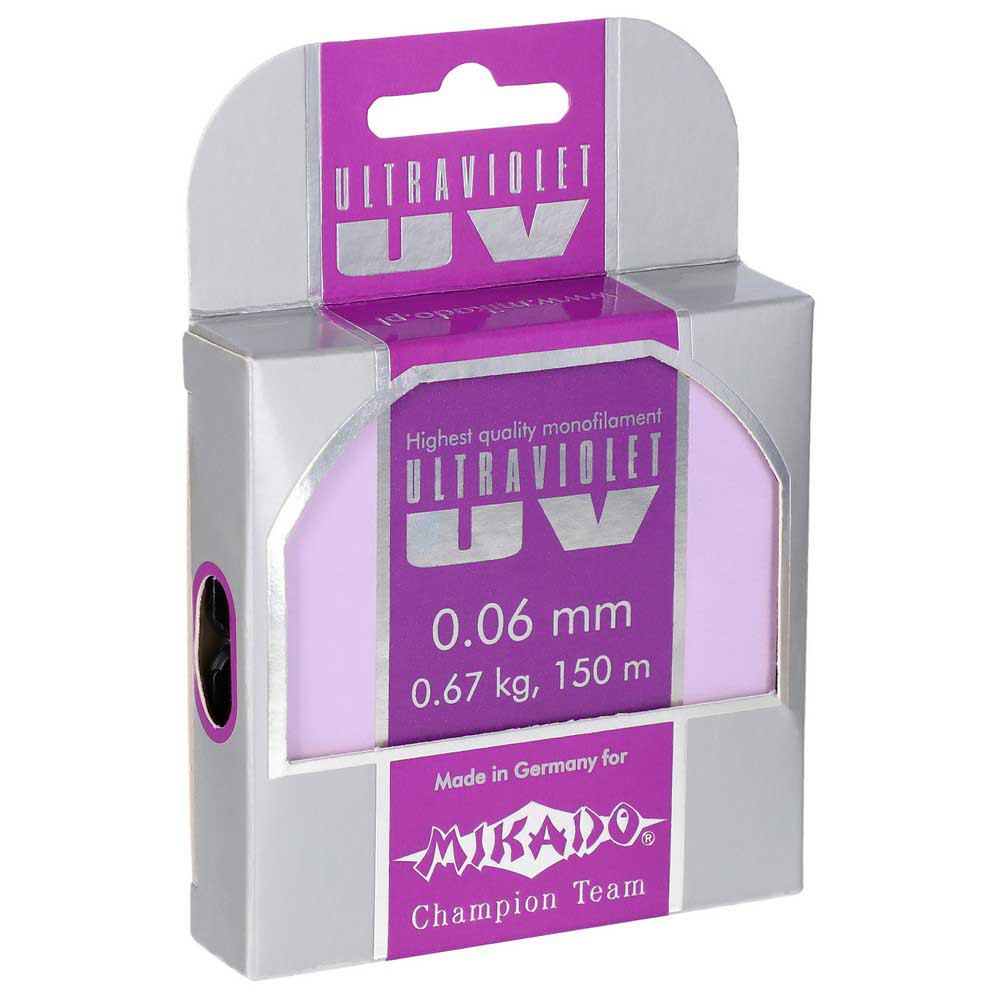 Купить Mikado ZXD-020 Ultraviolet Мононить 150 м Черный  Transparent 0.200 mm  7ft.ru в интернет магазине Семь Футов