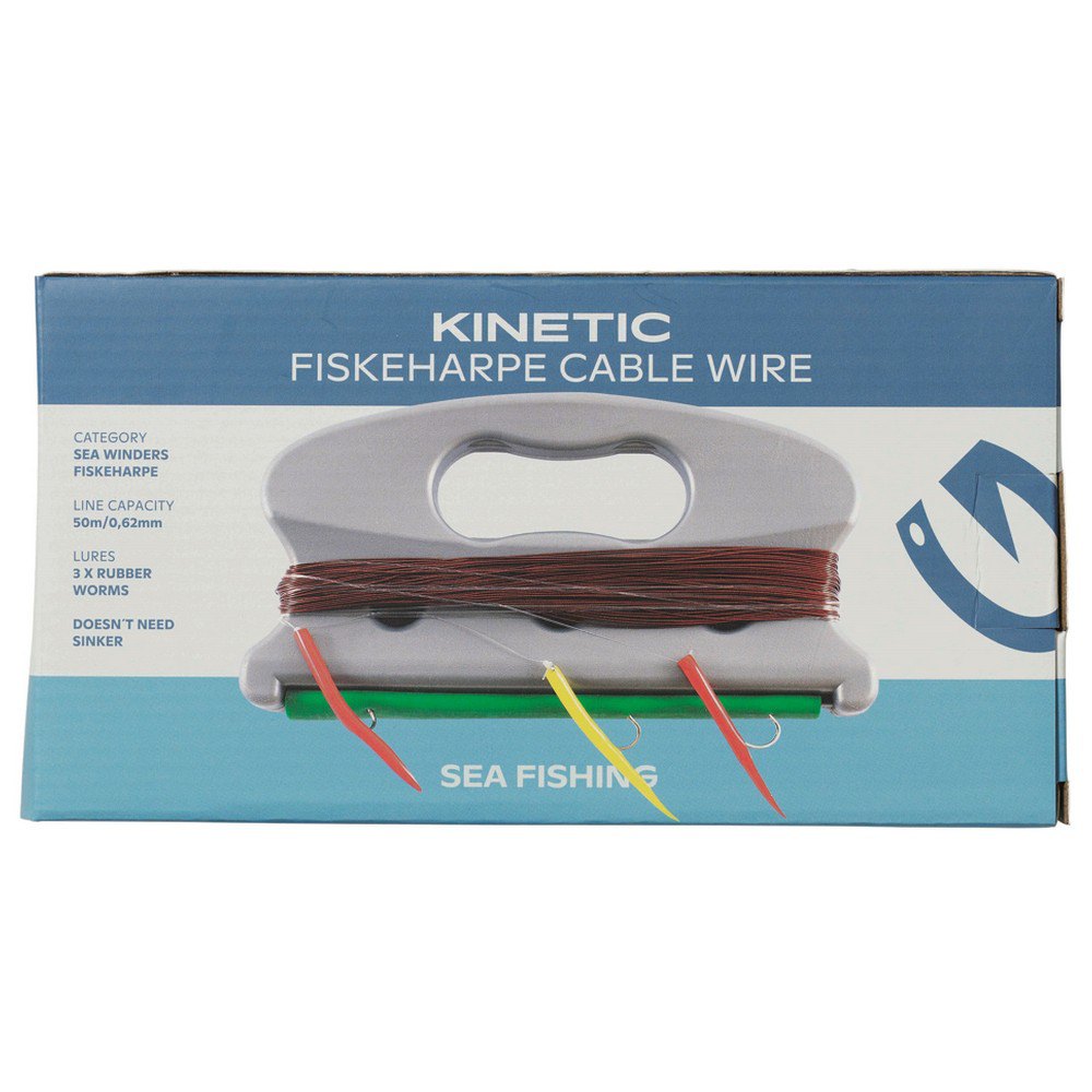 Купить Kinetic F203-009-271 Fiskeharpe Cable Wire Мягкая Приманка Для Троллинга Многоцветный Multicolour 7ft.ru в интернет магазине Семь Футов