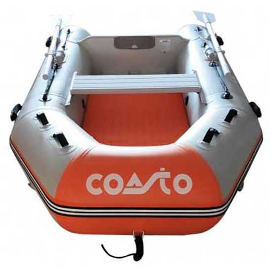 Купить Coasto 3700691413772 290 Развлекательная надувная лодка Серый Grey / Orange 5 Places  7ft.ru в интернет магазине Семь Футов