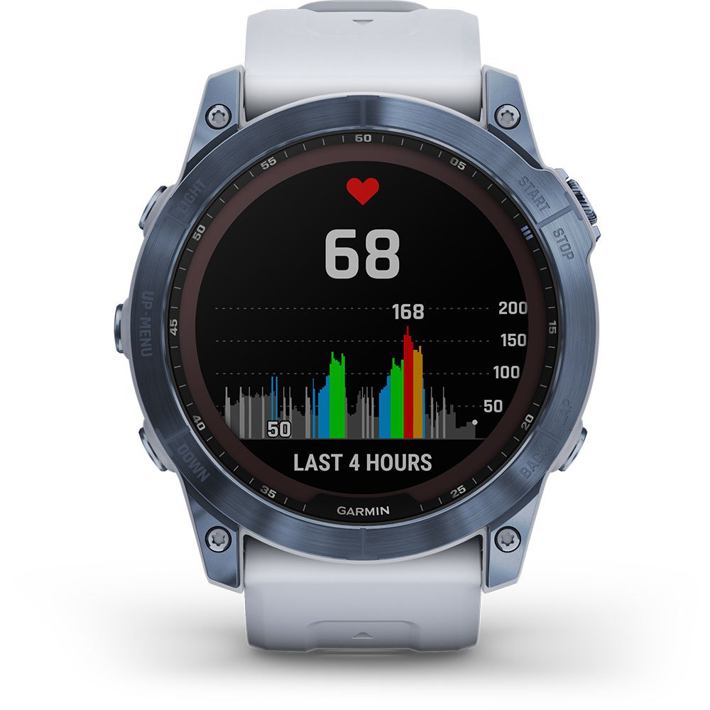 Купить Garmin 010-02541-15 Fenix 7X Sapphire Solar Часы Белая  Mineral Blue Titanium / Whitestone 7ft.ru в интернет магазине Семь Футов