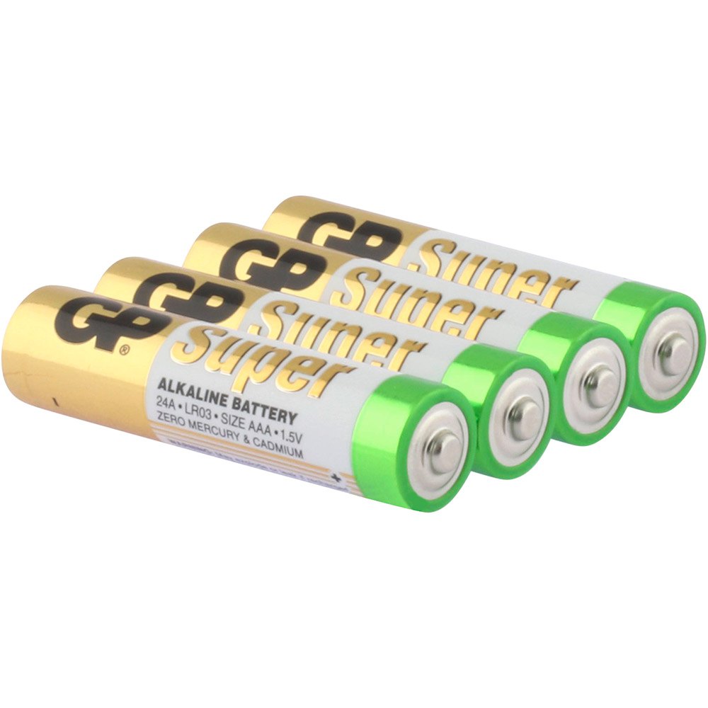 Купить Gp batteries 38416 Супер щелочной 1.5V AAA Micro LR03 Аккумуляторы Белая White 7ft.ru в интернет магазине Семь Футов