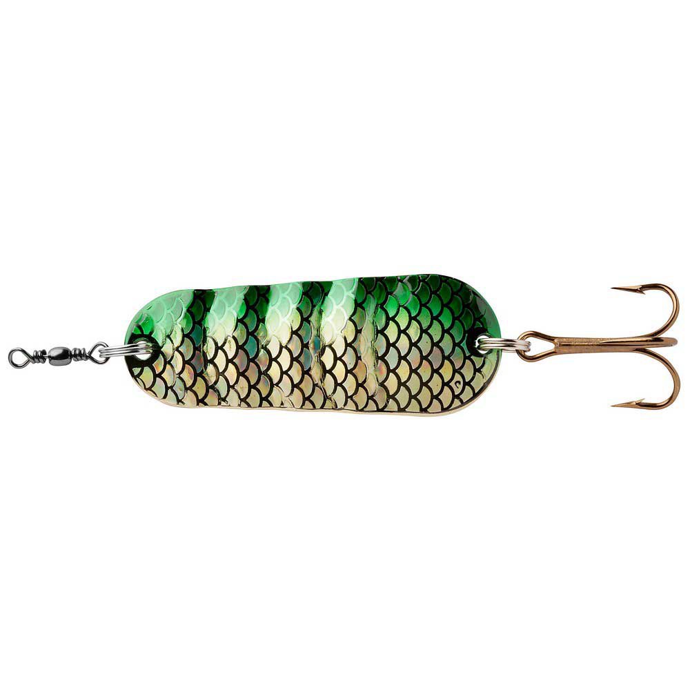 Купить Abu garcia 1312813 Atom 75 mm 20g Серебристый  Gold / Green Flash 7ft.ru в интернет магазине Семь Футов