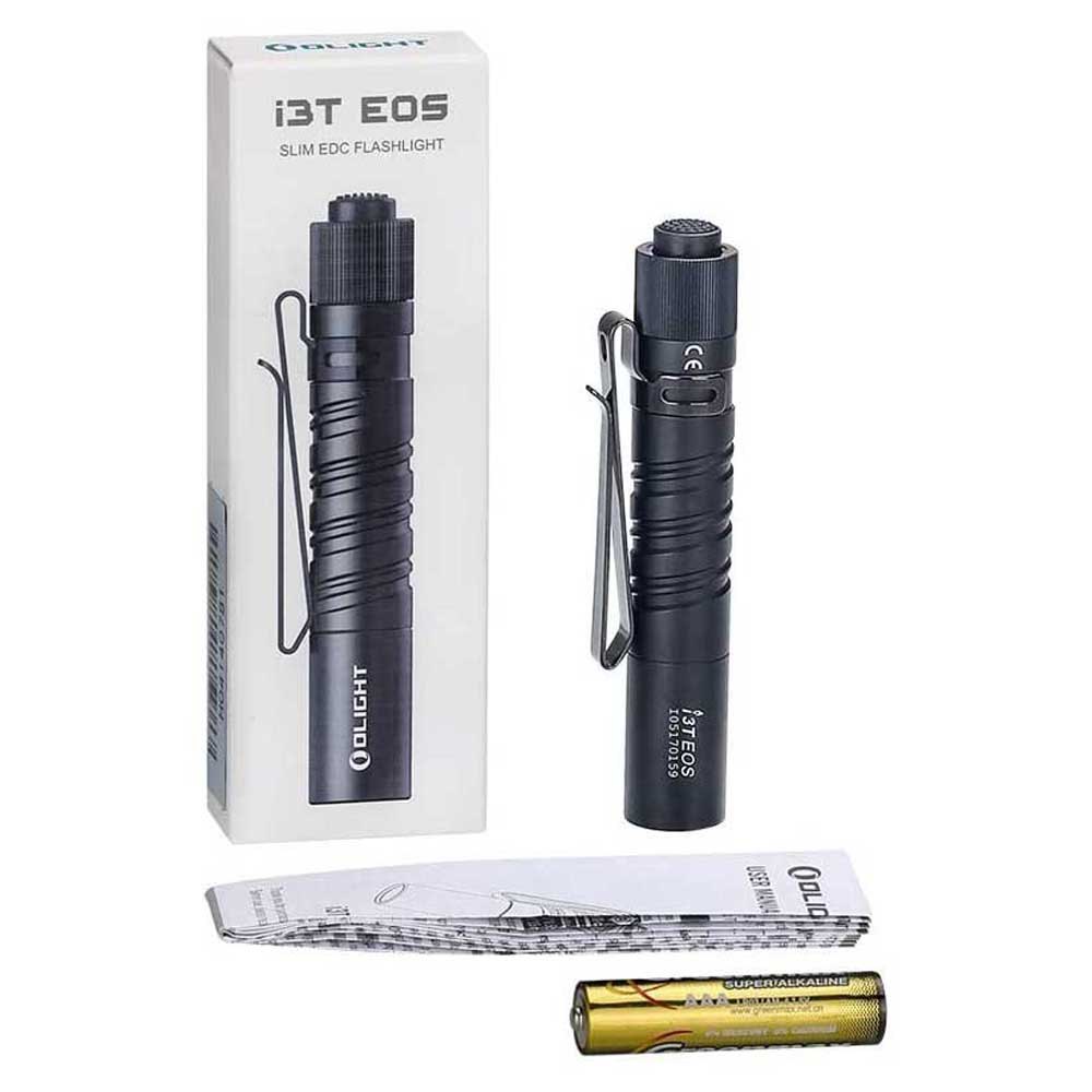 Купить Olight OL-8025 I3 T EOS Фонарик Серебристый  Black 180 Lumens  7ft.ru в интернет магазине Семь Футов