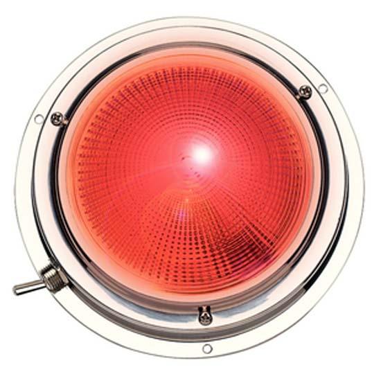 Купить Seachoice 50-06651 Day Or Night Vision Dome Серебристый White / Red 127 mm  7ft.ru в интернет магазине Семь Футов