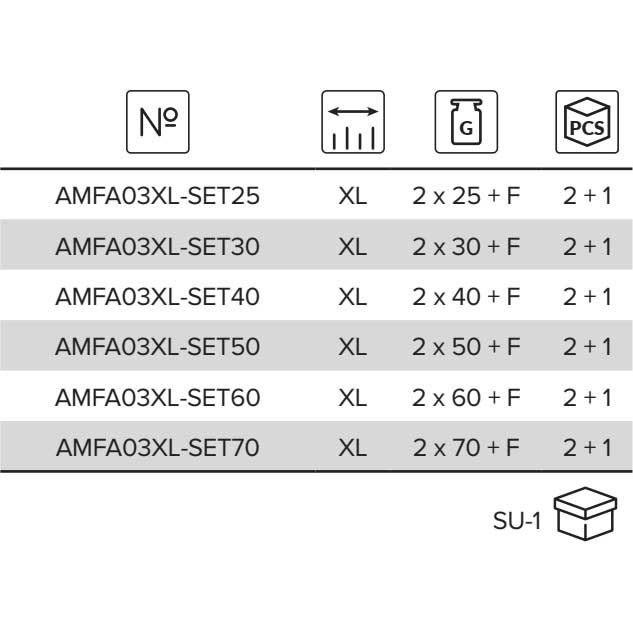 Купить Mikado AMFA03XL-SET30 Method Aperio XL+Mould Set Кормушка фидерная прикормочная Коричневый Brown 30 g 7ft.ru в интернет магазине Семь Футов