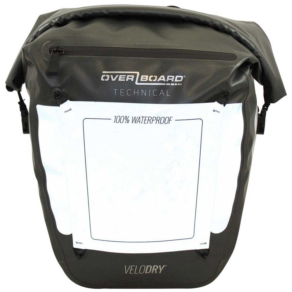 Купить Overboard OB1201GRY Waterproof Saddlebag 25L Мочила Серый Grey 7ft.ru в интернет магазине Семь Футов