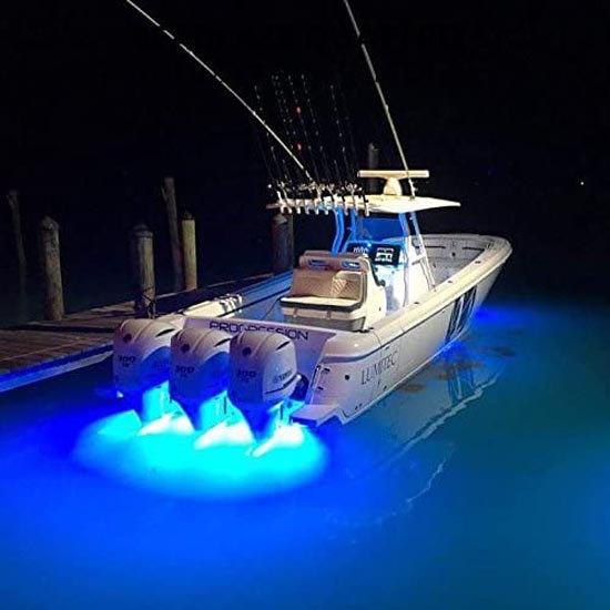 Купить Lumitec 451-101511 Quattro Белый/синий подводный светодиодный свет Золотистый Bronze 2000 Lumens  7ft.ru в интернет магазине Семь Футов