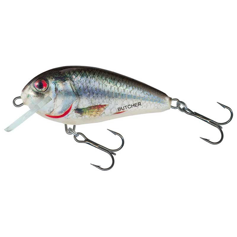 Купить Salmo QBU012 Butcher 50 Mm 7g Многоцветный  Green Tiger 7ft.ru в интернет магазине Семь Футов