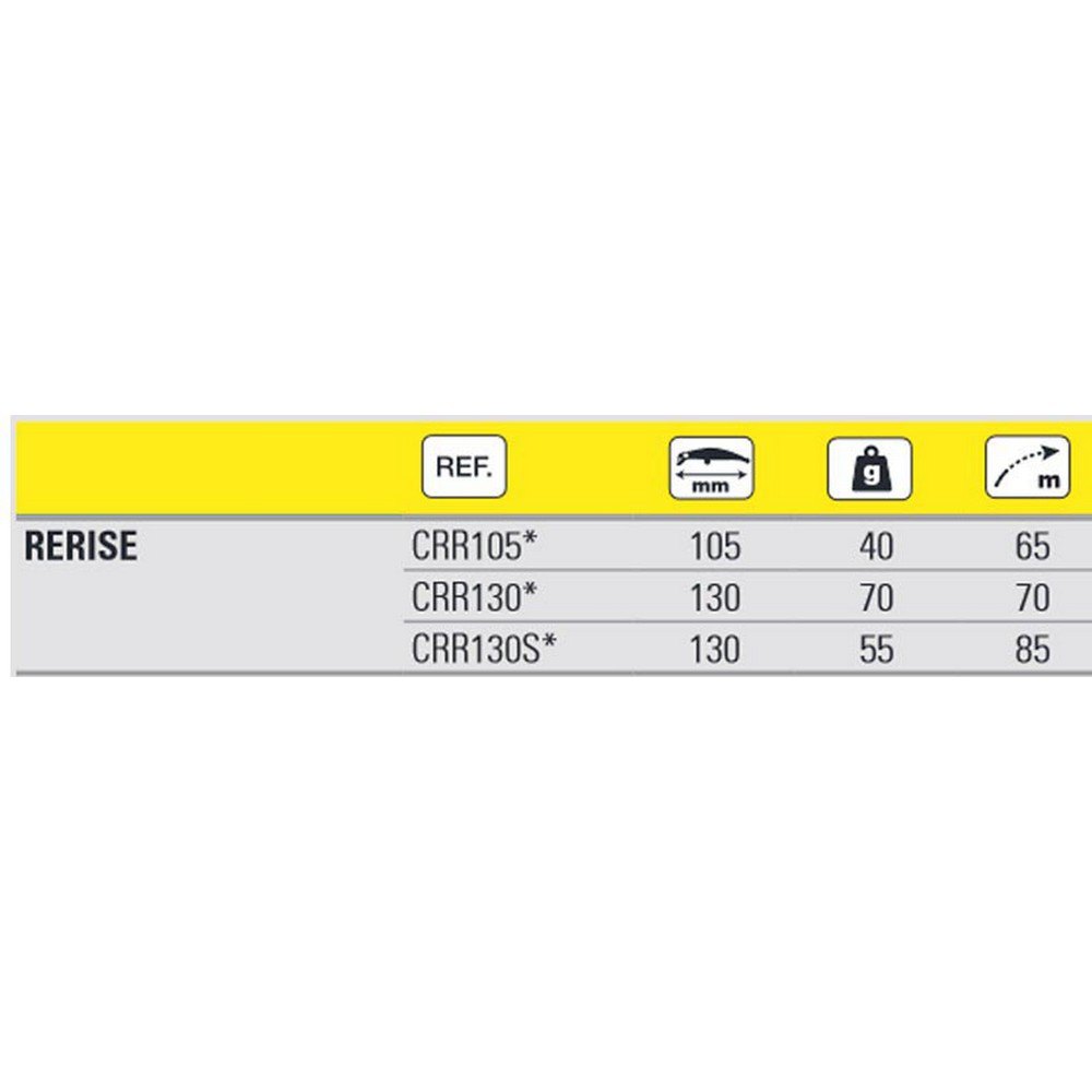 Купить Yamashita CRR130S01H Rerise S Тонущая Приманка 130 mm 55g Серебристый 01H 7ft.ru в интернет магазине Семь Футов