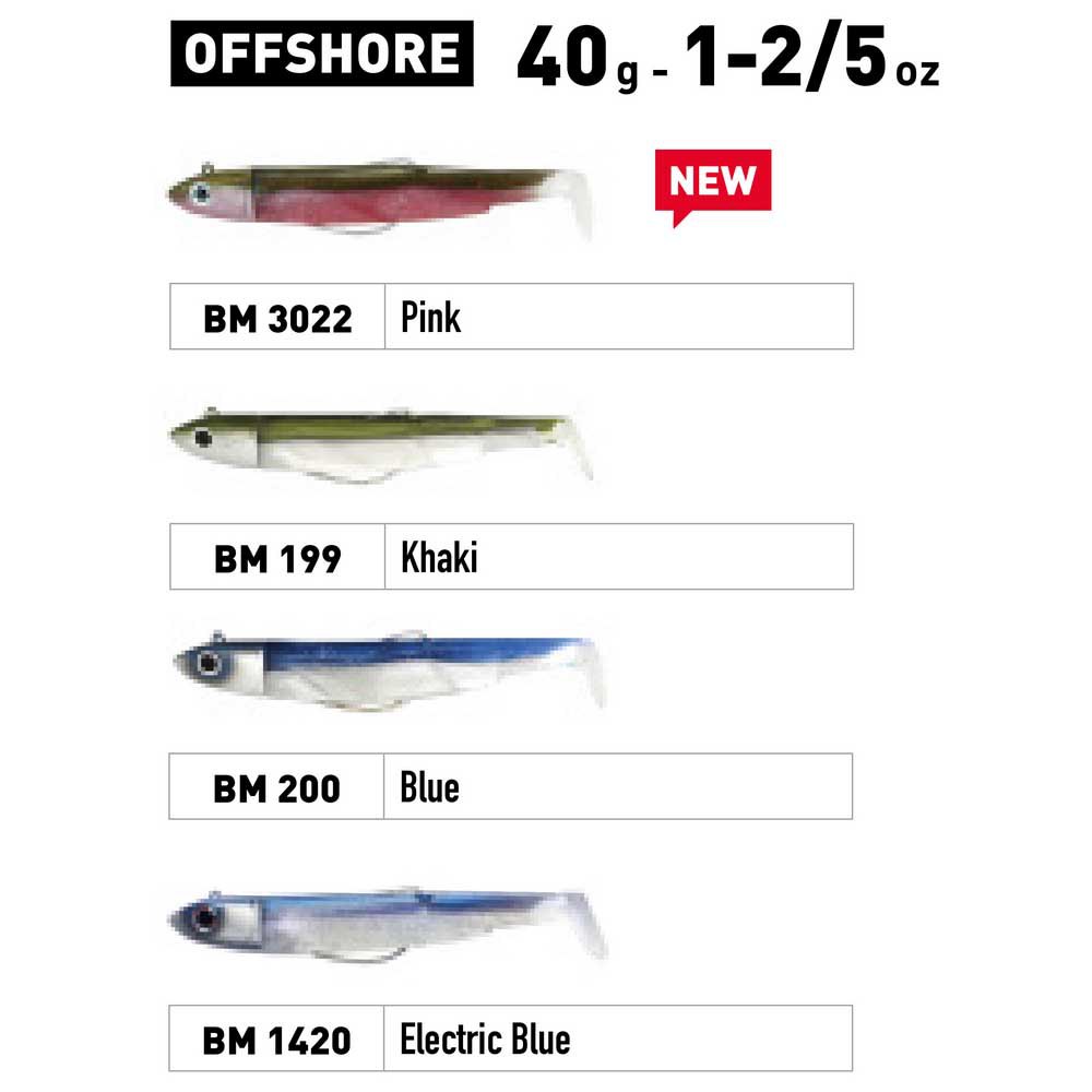 Купить Fiiish BM1420 Black Minnow Combo Offshore Мягкая приманка 140 mm 40g Многоцветный Electric Blue 7ft.ru в интернет магазине Семь Футов