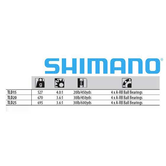 Купить Shimano fishing TLD20 TLD Катушка Для Троллинга Черный 670 gr 20 Lbs  7ft.ru в интернет магазине Семь Футов