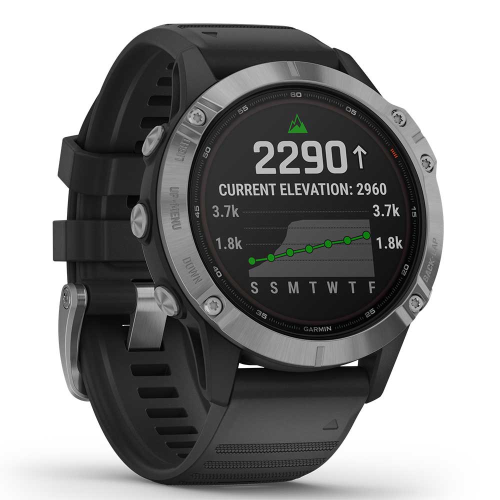 Купить Garmin 010-02410-00 Fenix 6 Solar Часы Черный  Black / Silver 7ft.ru в интернет магазине Семь Футов