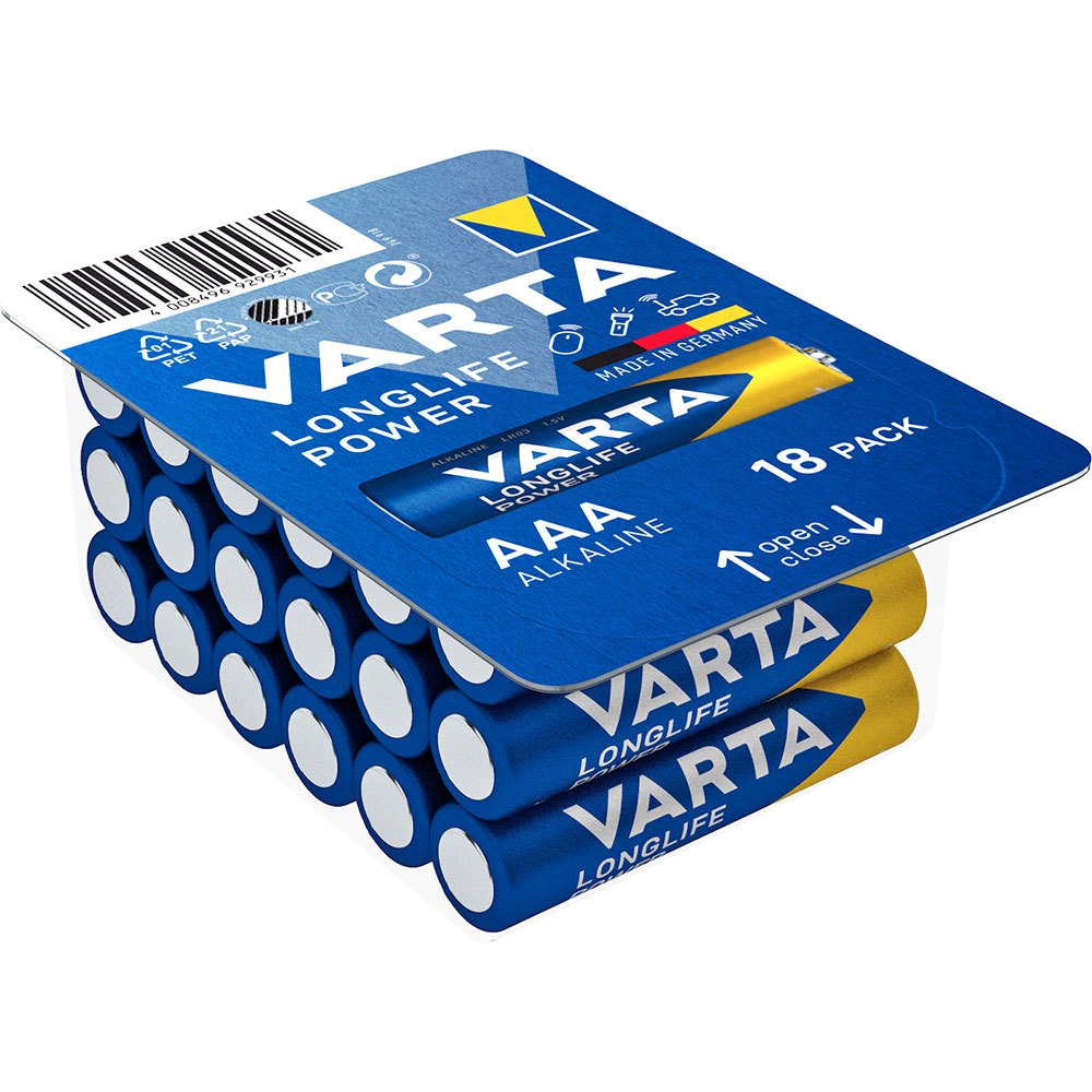 Купить Varta 38613 AAA LR03 1.5V High Energy Щелочная батарея 18 единицы Голубой Blue 7ft.ru в интернет магазине Семь Футов