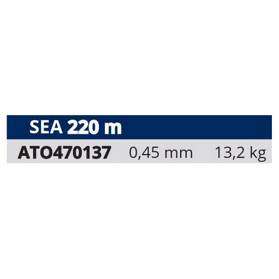 Купить Tortue ATO470137 Sea Мононить 220 M Бесцветный  Clear 0.450 mm  7ft.ru в интернет магазине Семь Футов