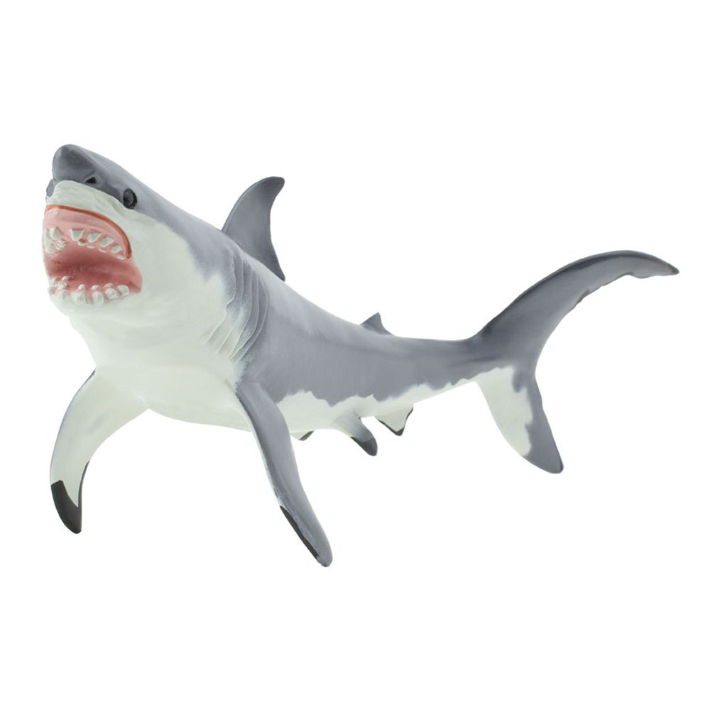 Купить Safari ltd S211202 Great White Shark 2 Фигура Серый  Grey / White From 3 Years  7ft.ru в интернет магазине Семь Футов