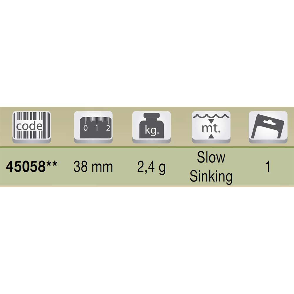 Купить Seika 4505801 Little Crank 38 Mm 2.4g Многоцветный  01 38 mm (2.4 g)  7ft.ru в интернет магазине Семь Футов