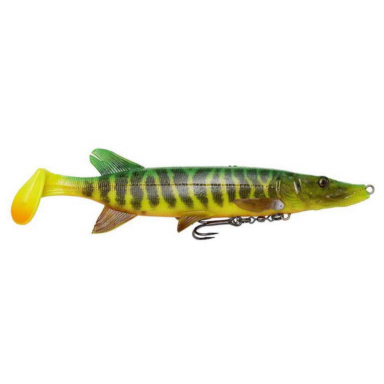 Купить Savage gear 61786 4D Pike Shad Slow Sinking 200 Mm 65g Оранжевый 01-Striped Pike 7ft.ru в интернет магазине Семь Футов