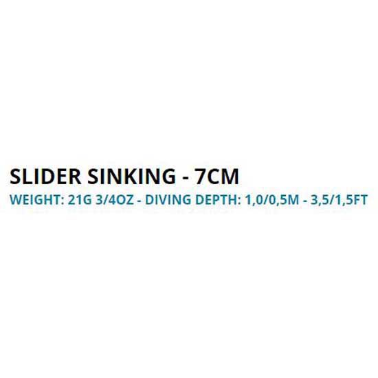 Купить Salmo QSD318 Slider Sinking 70 Mm 21g Многоцветный  Bright Perch 7ft.ru в интернет магазине Семь Футов